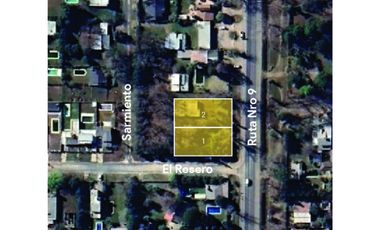Lotes comerciales sobre Ruta Nacional nro 9