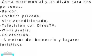 ALQUILO DEPTO POR DIA -EL VOLCÁN-SAN LUIS