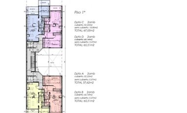 Departamento .2amb.Dr posadas al 100.Moreno