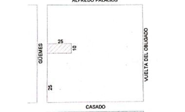 TERRENO en VENTA  . LOS MOLINOS