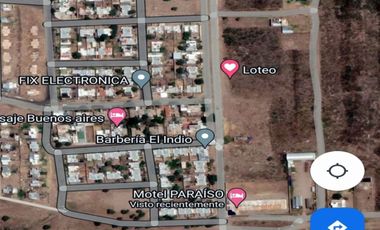 LOTE EN CIUDAD DE SAN LUIS (zona sur)