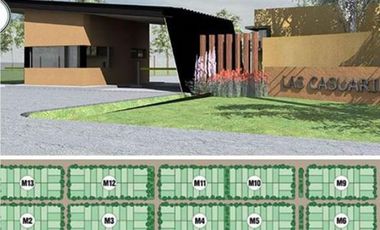 VENTA TERRENO BARRIO LAS CASUARINAS IBARLUCEA