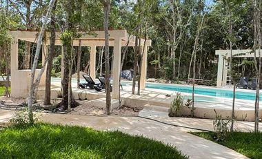 Casa en venta de 3 habitaciones en Akumal a pocos metros de la playa | Alberca y zona grill