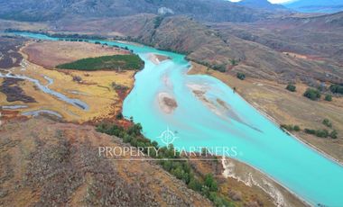Patagonia, 16has con orilla de rio Baker