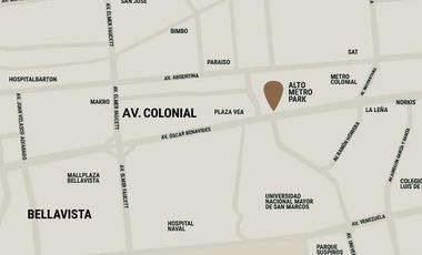 DPTO DE 2 DORM. EN AV. OSCAR R. BENAVIDES / CON BONO VERDE - CALLAO