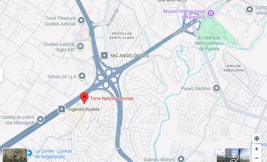 RENTA DE PISO COMPLETO PARA OFICINAS CON TERRAZA EN TORRE NATYVO JV.