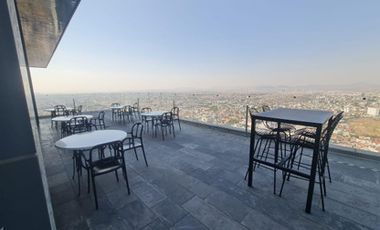 RENTA DE PISO COMPLETO PARA OFICINAS CON TERRAZA EN TORRE NATYVO JV.