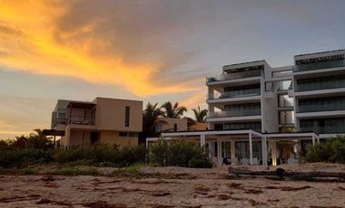 Departamentos de 3 Habitaciones Frente al Mar en San Bruno, Yucatán