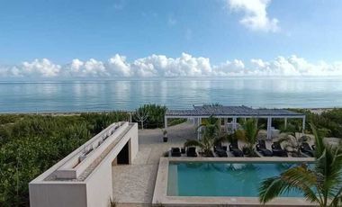 Departamentos de 3 Habitaciones Frente al Mar en San Bruno, Yucatán