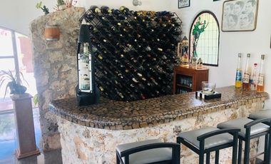 VENTA DE CASA TIPO HACIENDA EN ALAMOS, 7 HABITACIONES