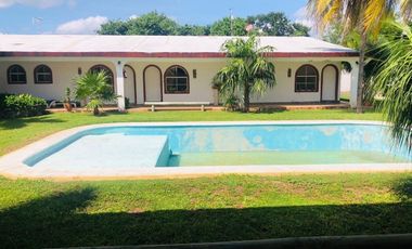 VENTA DE CASA TIPO HACIENDA EN ALAMOS, 7 HABITACIONES