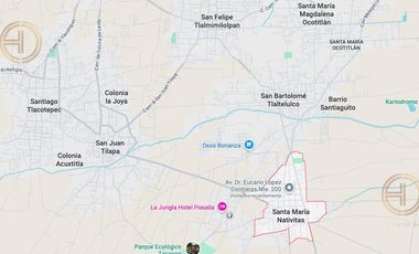 Casa en venta en Santa Maria Nativitas, Calimaya a 15 minutos del Parque Ecologico Zacango