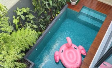 Dijual villa full perabotan lengkap dengan kolam renang pribadi