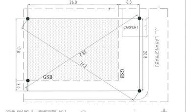 Jual Cepat Tanah Lokasi Bagus di Larang Tapa Kota Baru Parahyangan