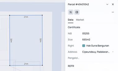 Jual Cepat Tanah Lokasi Bagus di Larang Tapa Kota Baru Parahyangan