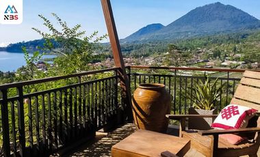 Dijual Villa dengan pemandangan danau & gunung lokasi Bedugul Tabanan