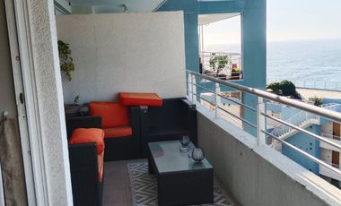 Se Arrienda Depto. 3D/2B/E Amoblado Costa de Montemar