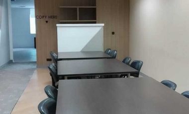 Ruang Kantor Full Furnished 195m2 Premium dekat Thamrin Jakarta Pusat