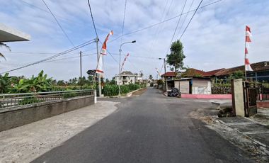 Tanah Jogja Dekat Wisata Kaliurang dan Kampus UII Jogja View Merapi