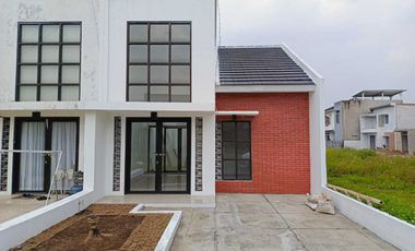 Rumah cluster dijual murah Bu