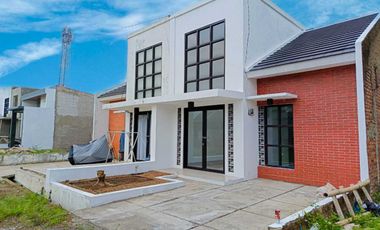 Rumah cluster dijual murah Bu