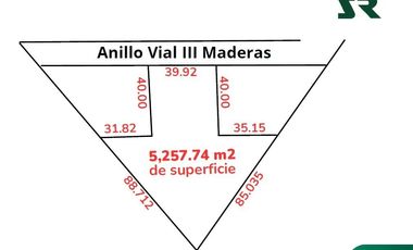 Terreno Comercial en Venta sobre Av. Principal Cd. Maderas Querétaro El Marques