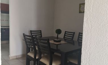 RENTA  CASA AMUEBLADA Y EQUIPADA  Morelos, Paseos del Río Munic E Zapata