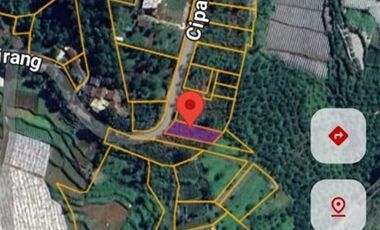 Dijual Tanah Kavling 247 m2 di Padalarang Bandung, View Gunung & Sawah