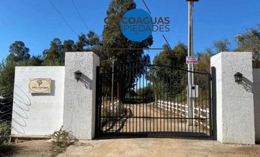 Parcela con maravillosa vista al valle y viñas