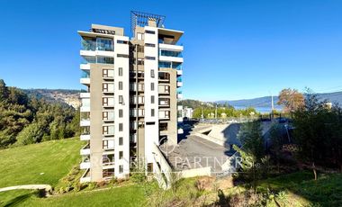 Altos de Lonco, departamento semi nuevo con vista privilegiada