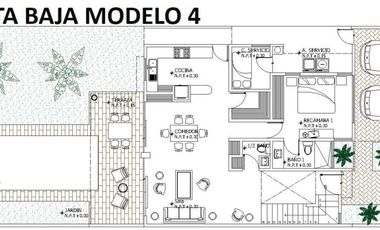 Venta Casa en Conkal al norte de Merida, en privada, con recámara en PB