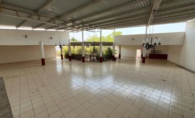 SALON DE EVENTOS  Y LOCAL COMERCIAL EN RENTA EN COLONIA EL JOBO