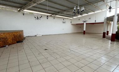 SALON DE EVENTOS  Y LOCAL COMERCIAL EN RENTA EN COLONIA EL JOBO