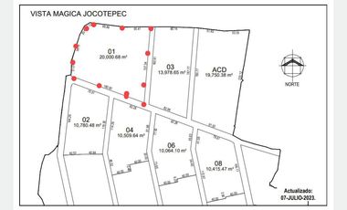 TERRENO EN VENTA EN JOCOTEPEC
