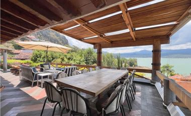 CASA EN RENTA CON VISTA Y ACCESO AL LAGO ~ LA PEÑA