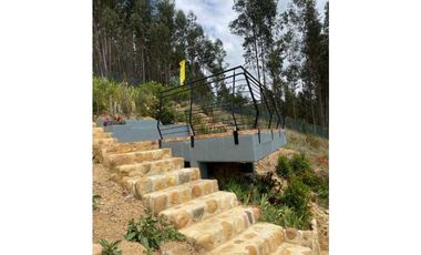 LOTE CON VISTA LAGO SOCHAGOTA CONJUNTO CAMP.  PAIPA BOYACA