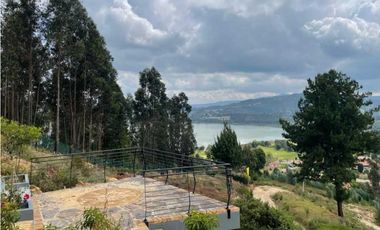 LOTE CON VISTA LAGO SOCHAGOTA CONJUNTO CAMP.  PAIPA BOYACA
