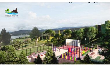 LOTE CON VISTA LAGO SOCHAGOTA CONJUNTO CAMP.  PAIPA BOYACA