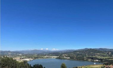 LOTE CON VISTA LAGO SOCHAGOTA CONJUNTO CAMP.  PAIPA BOYACA