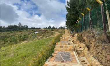 LOTE CON VISTA LAGO SOCHAGOTA CONJUNTO CAMP.  PAIPA BOYACA