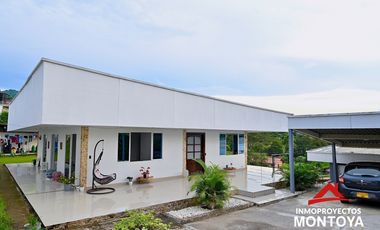 Linda casa campestre en condominio a 15 min de Viterbo