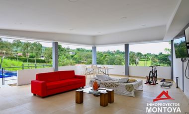 Linda casa campestre en condominio a 15 min de Viterbo