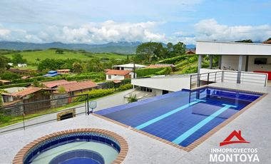 Linda casa campestre en condominio a 15 min de Viterbo