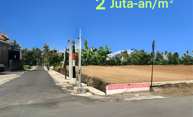 Dekat Kampus UII, 2 Jutaan Per Meter, View Merapi dan Sawah