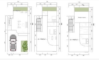 Harga All In Mulai 1,65 M Cluster Eksklusif 18 Unit di PD Kelapa S705