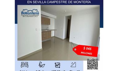 SE VENDE APARTAMENTO TIPO PENTHOUSE EN LA ZONA NORTE DE MONTERA