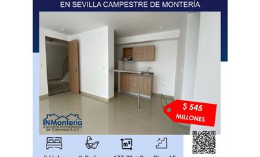 SE VENDE APARTAMENTO TIPO PENTHOUSE EN LA ZONA NORTE DE MONTERA