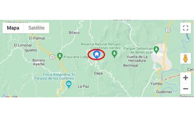 FINCA EN DAPA EN BOSQUE DE NIEBLA