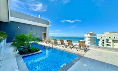 Apartamento con vista al mar y permiso turístico en el rodadero