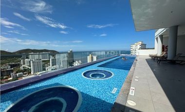 Apartamento con vista al mar y permiso turístico en el rodadero